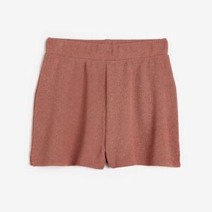 H&M (XS) Coral Knit Pull-On Shorts i